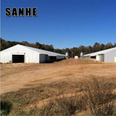 Design modern light dairy farm shed construction