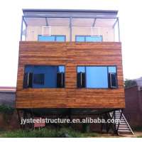 modern luxury frame light gauge structure prefabricated light  steel house villa